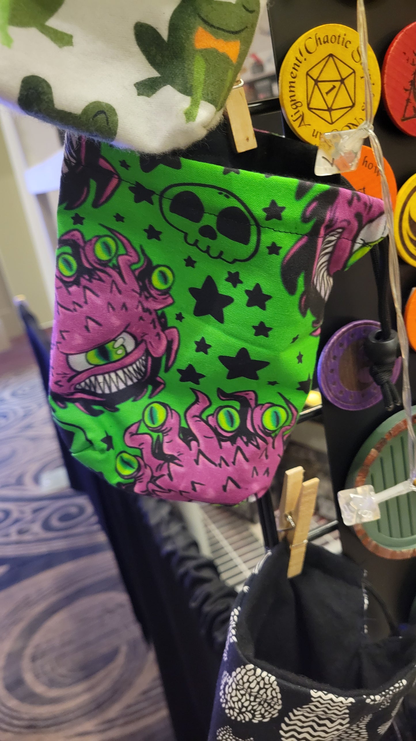 Gaming Materials: Dice Jail & Bags