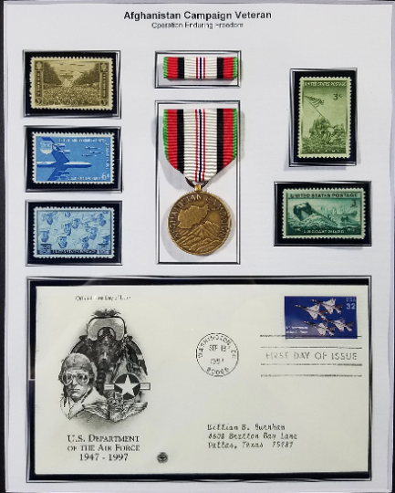 Gift for Service Members who served in Afghanistan