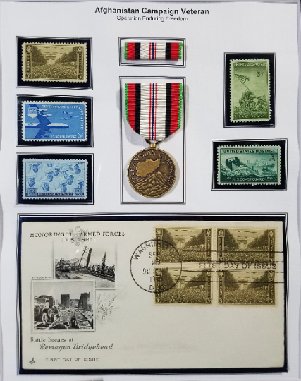 Gift for Service Members who served in Afghanistan