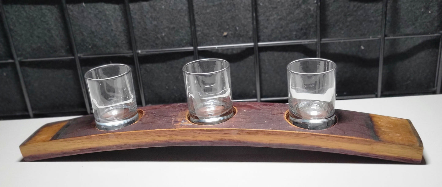 Wine Stave Shot Flights
