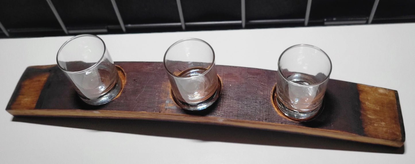 Wine Stave Shot Flights