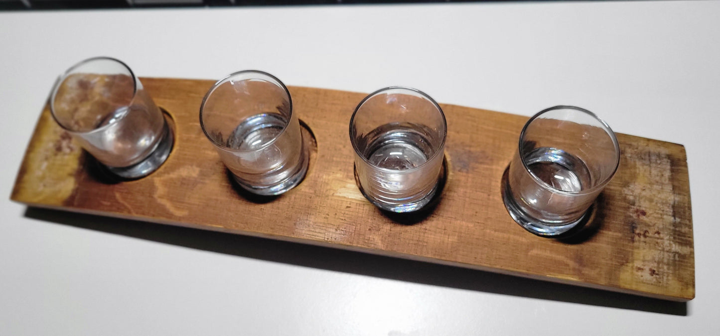 Wine Stave Shot Flights