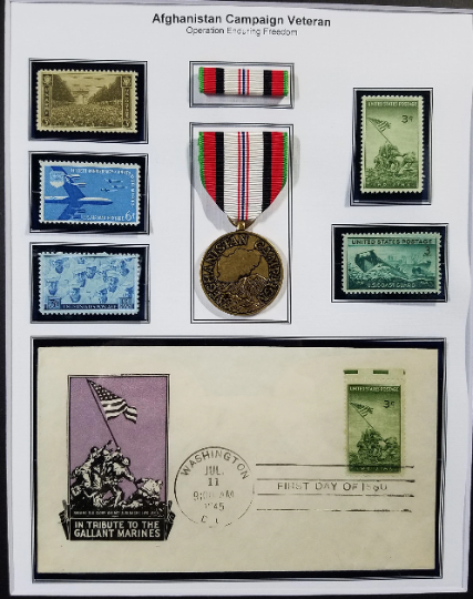 Gift for Service Members who served in Afghanistan
