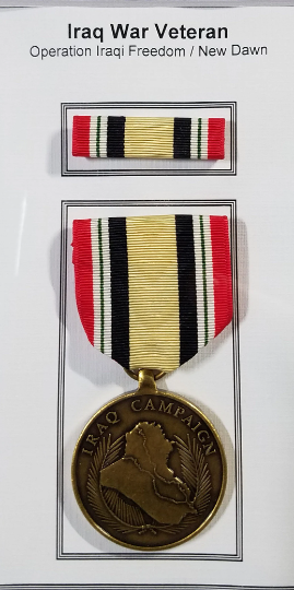 Gift for Service Members who Served in Iraq