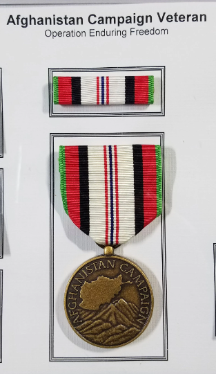 Gift for Service Members who served in Afghanistan