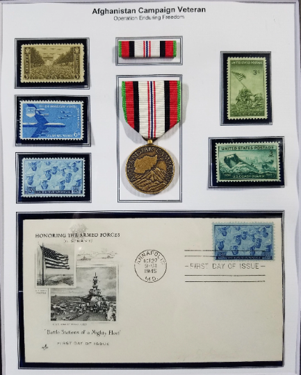 Gift for Service Members who served in Afghanistan