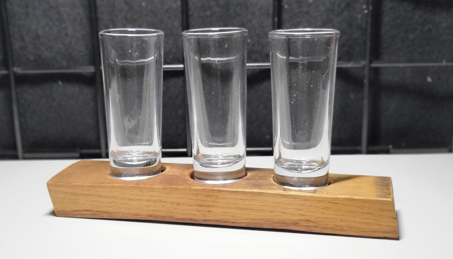 Wine Stave Shot Flights
