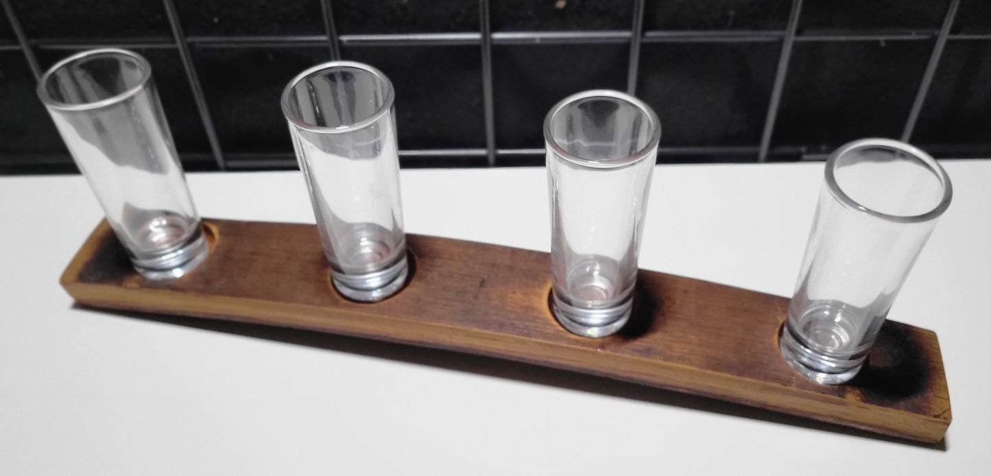 Wine Stave Shot Flights