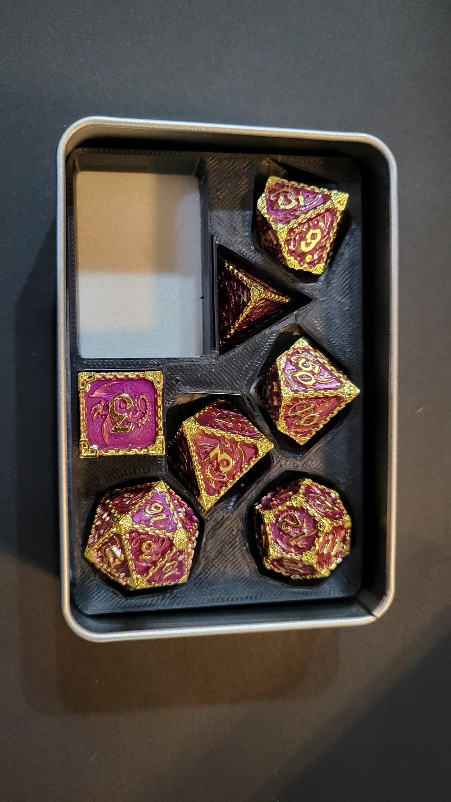 Gaming Materials:  Metal Dice