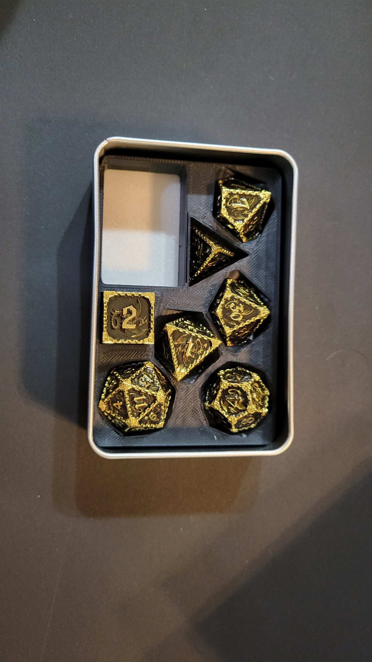 Gaming Materials:  Metal Dice