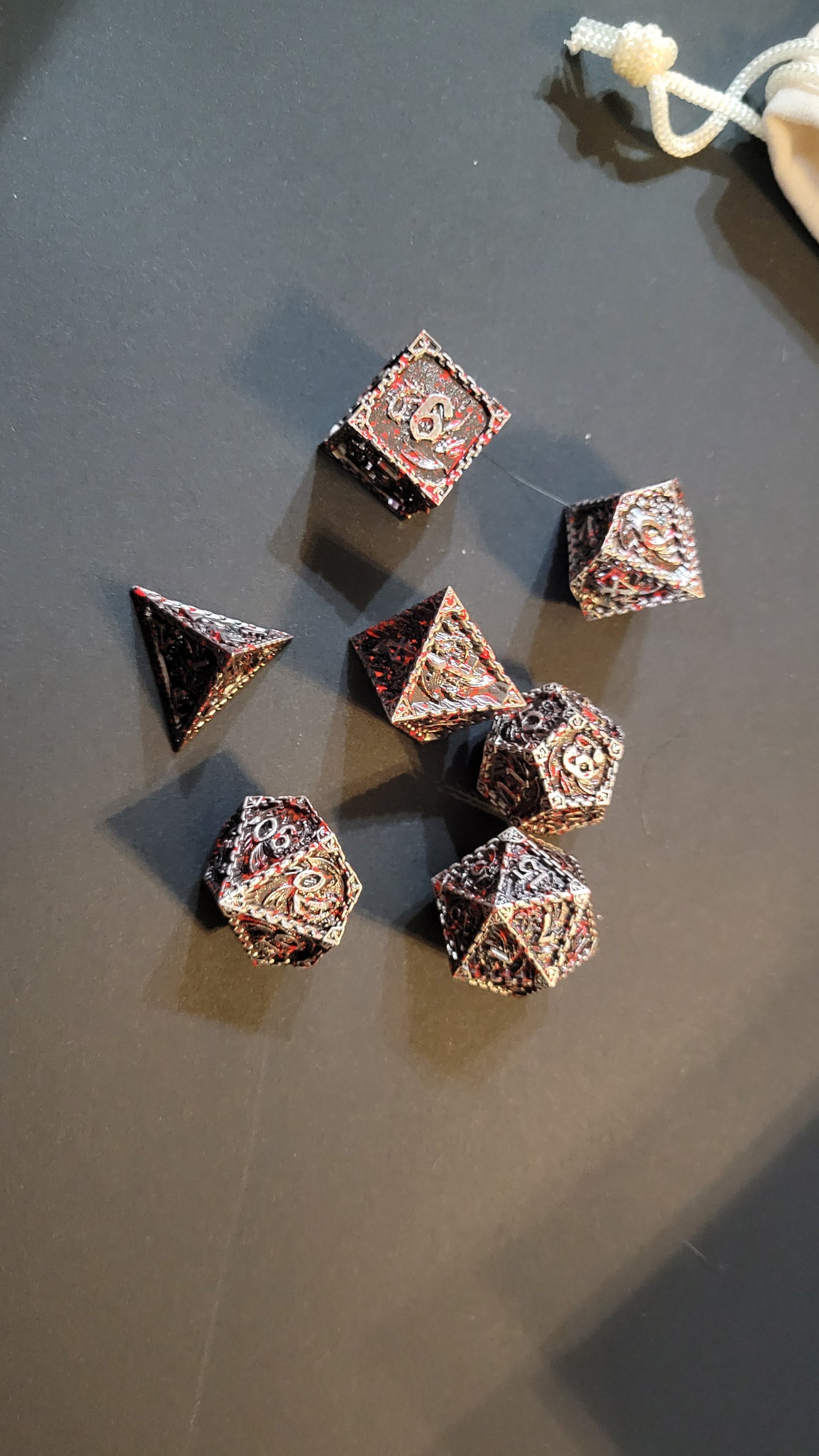 Gaming Materials:  Metal Dice