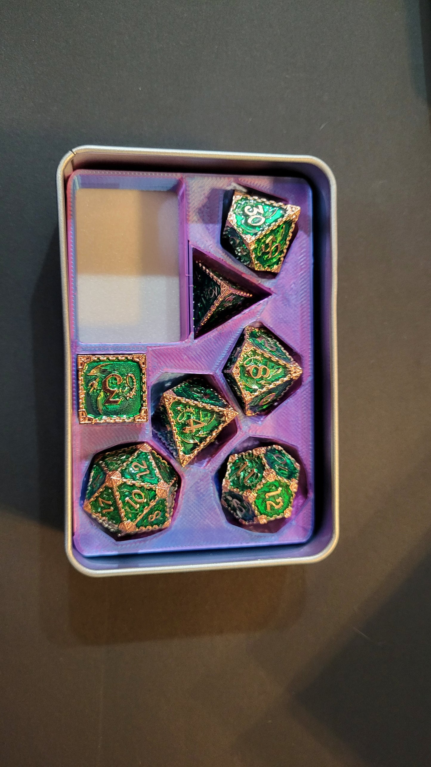 Gaming Materials:  Metal Dice