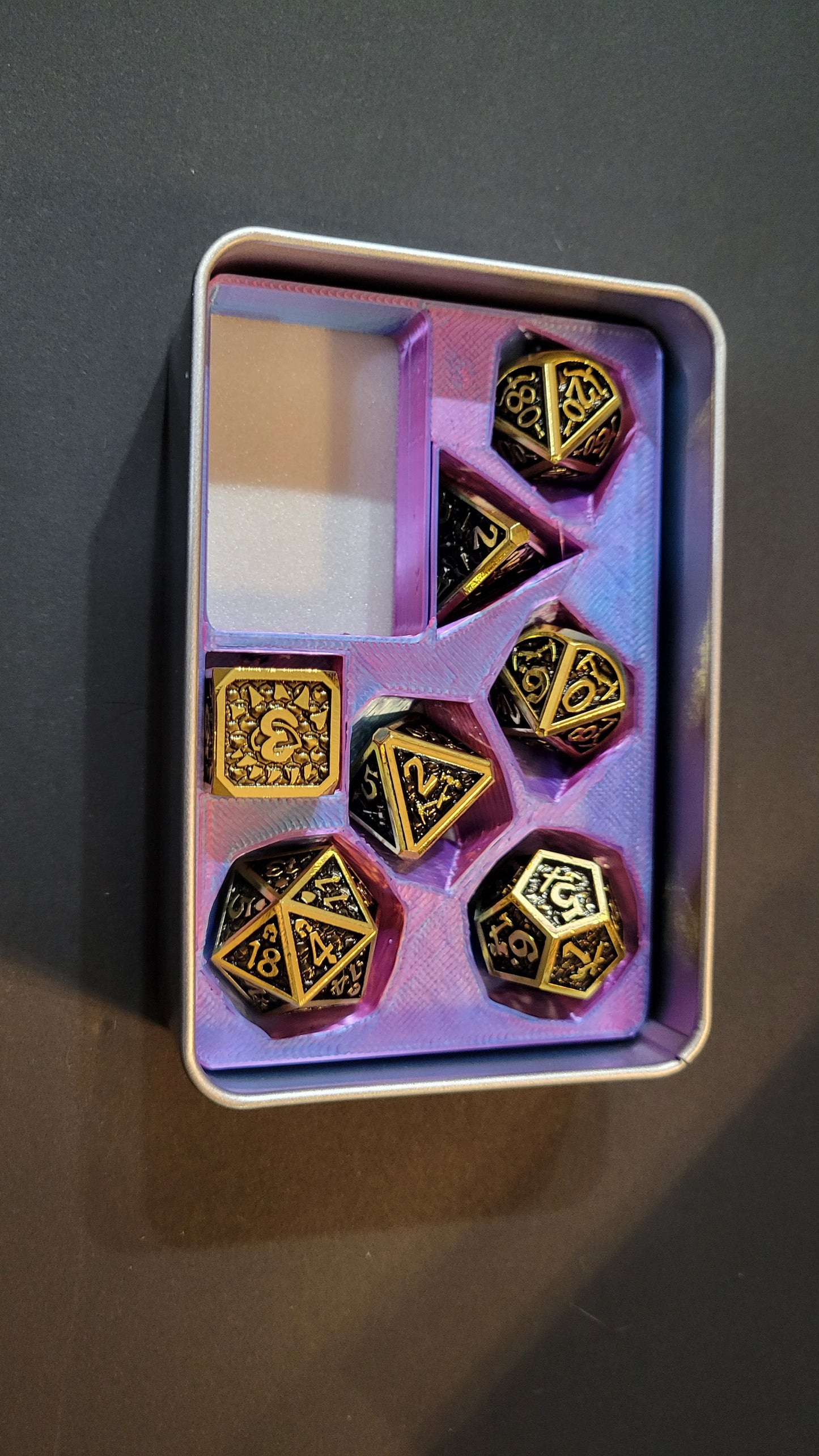 Gaming Materials:  Metal Dice