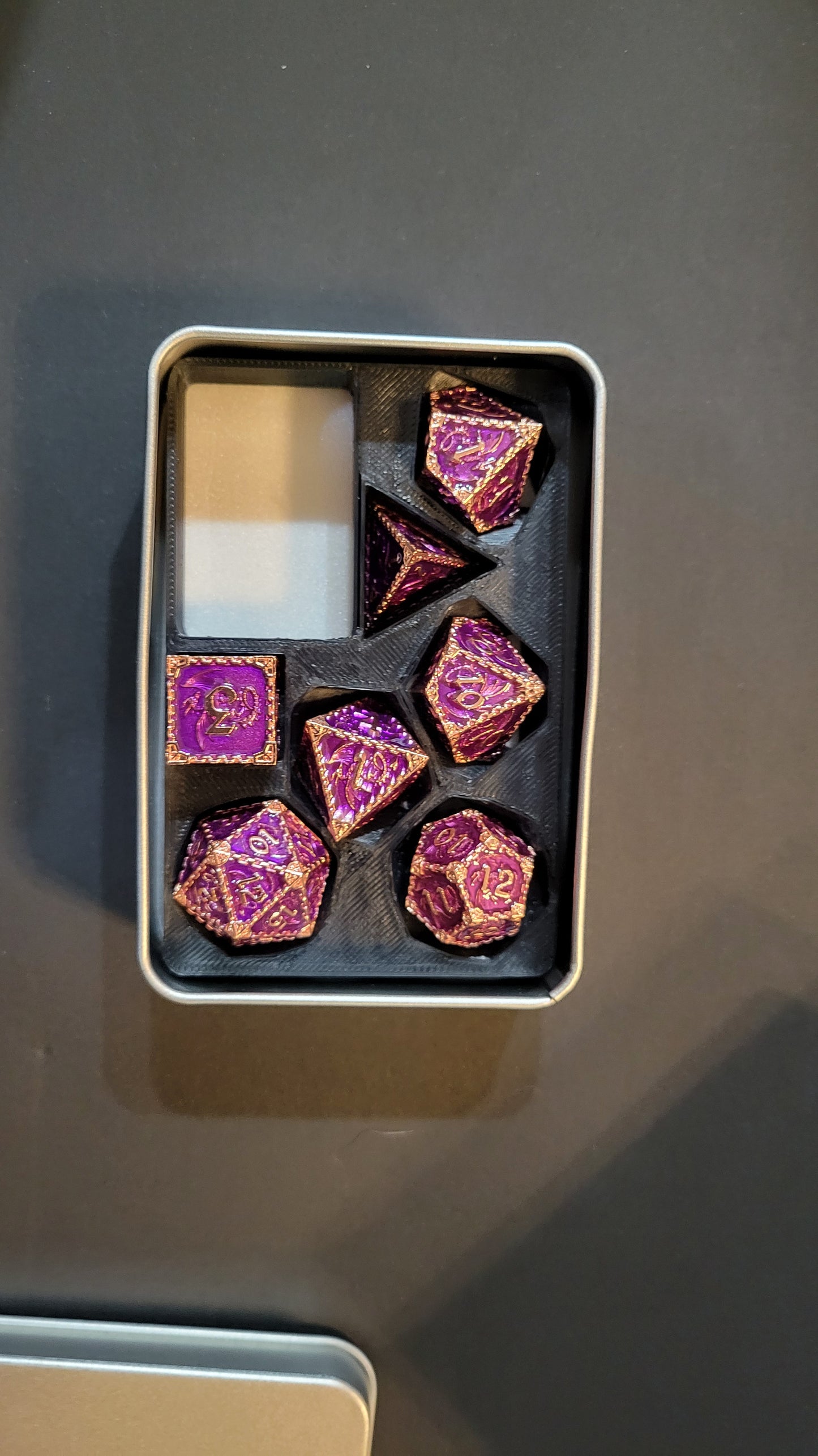 Gaming Materials:  Metal Dice