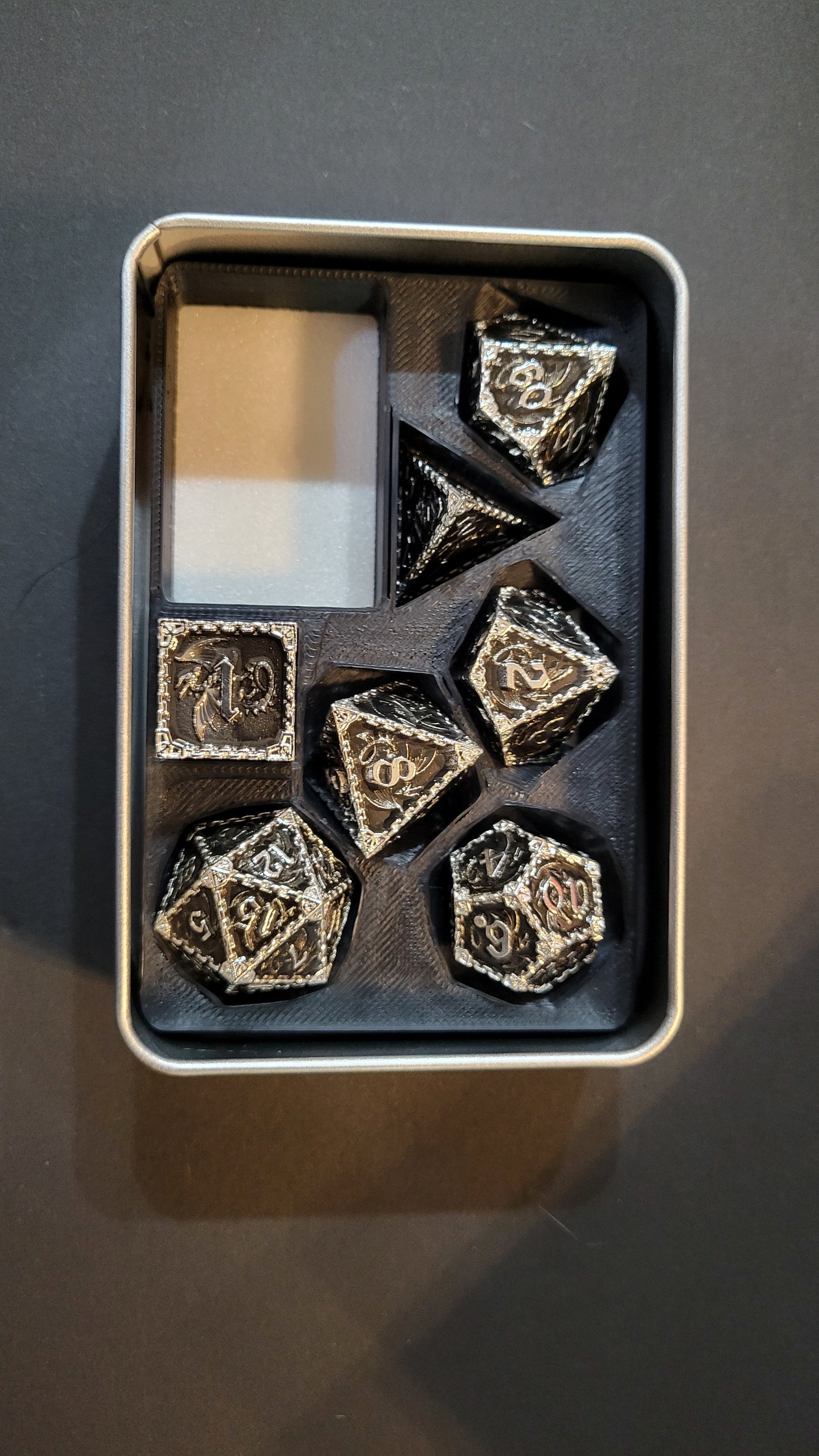 Gaming Materials:  Metal Dice